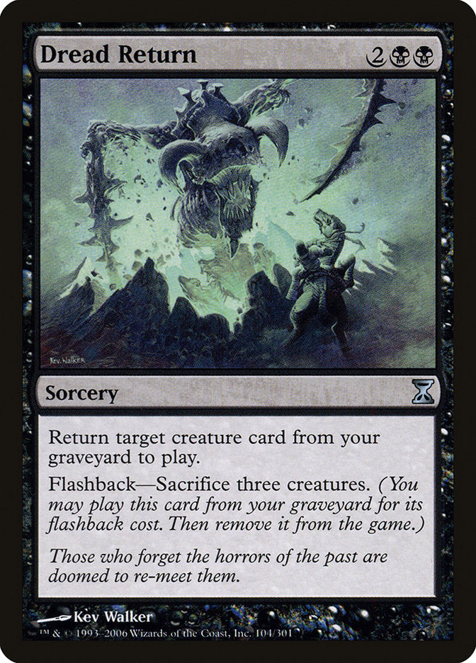 Dread Return [Time Spiral] - Magic: The Gathering - Card Brawlers | Quebec | Canada |