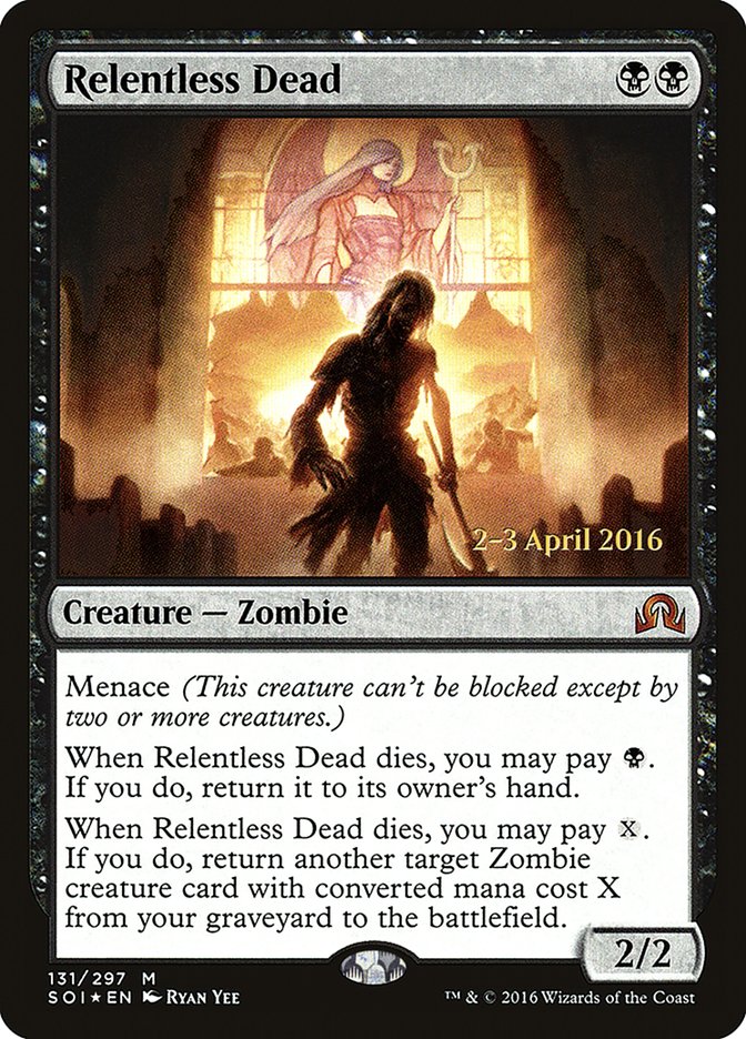 Relentless Dead [Shadows over Innistrad Prerelease Promos] - Magic: The Gathering - Card Brawlers | Quebec | Canada |