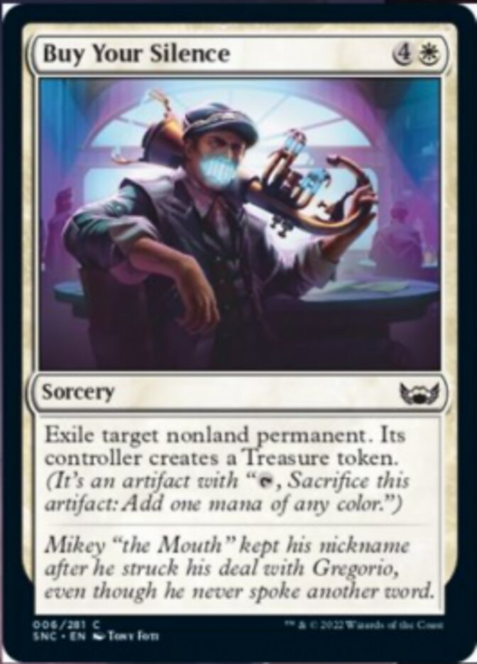 Buy Your Silence [Streets of New Capenna] - Magic: The Gathering - Card Brawlers | Quebec | Canada |