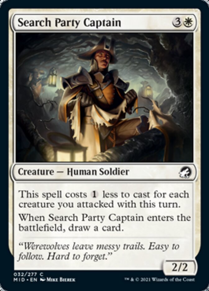 Search Party Captain [Innistrad: Midnight Hunt] - Magic: The Gathering - Card Brawlers | Quebec | Canada |