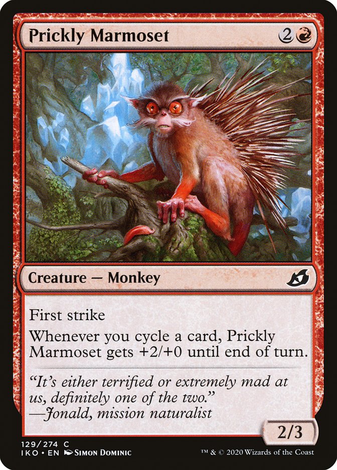 Prickly Marmoset [Ikoria: Lair of Behemoths] - Magic: The Gathering - Card Brawlers | Quebec | Canada |