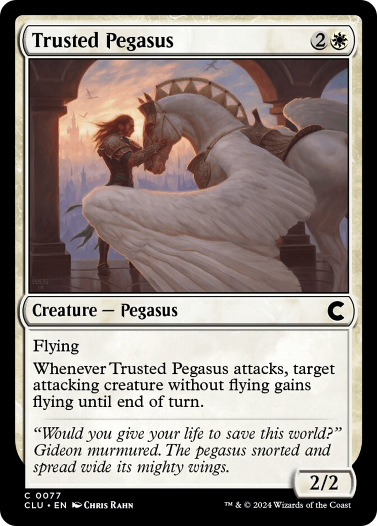Trusted Pegasus [Ravnica: Clue Edition] - Magic: The Gathering - Card Brawlers | Quebec | Canada |