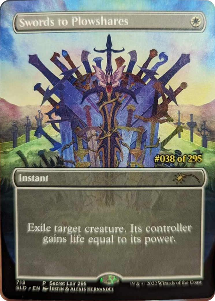 Swords to Plowshares (Serial Numbered) [Secret Lair Drop Series] - Magic: The Gathering - Card Brawlers | Quebec | Canada |