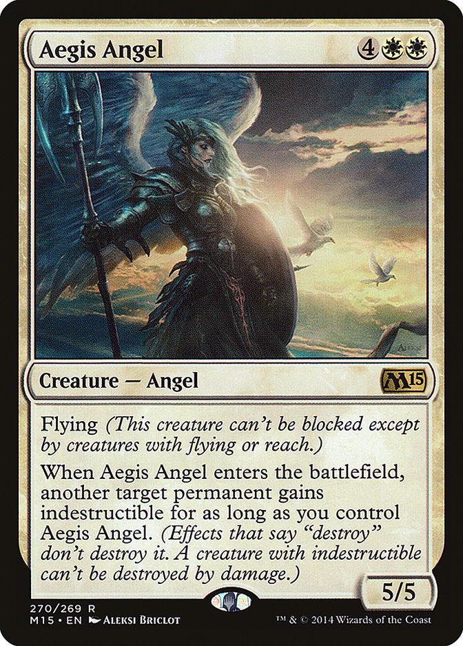Aegis Angel [Magic 2015] - Magic: The Gathering - Card Brawlers | Quebec | Canada |