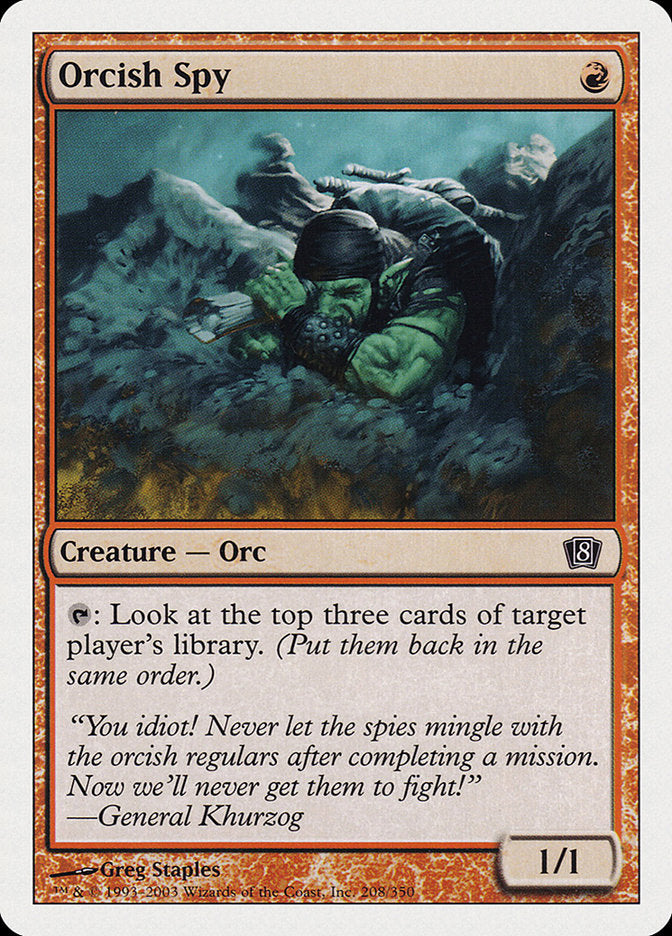 Orcish Spy [Eighth Edition] - Magic: The Gathering - Card Brawlers | Quebec | Canada |