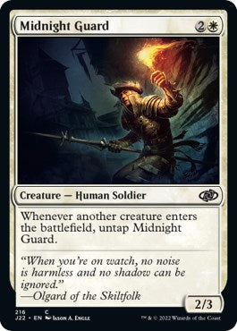 Midnight Guard [Jumpstart 2022] - Magic: The Gathering - Card Brawlers | Quebec | Canada |