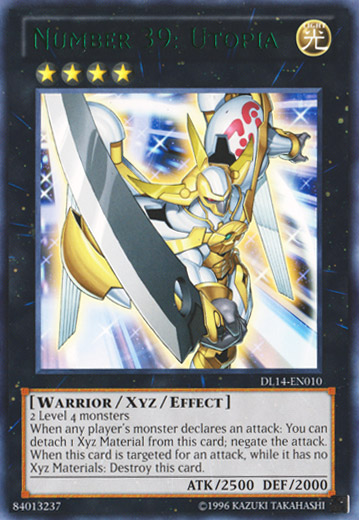 Number 39: Utopia (Green) [DL14-EN010] Rare - Yu-Gi-Oh! - Card Brawlers | Quebec | Canada |