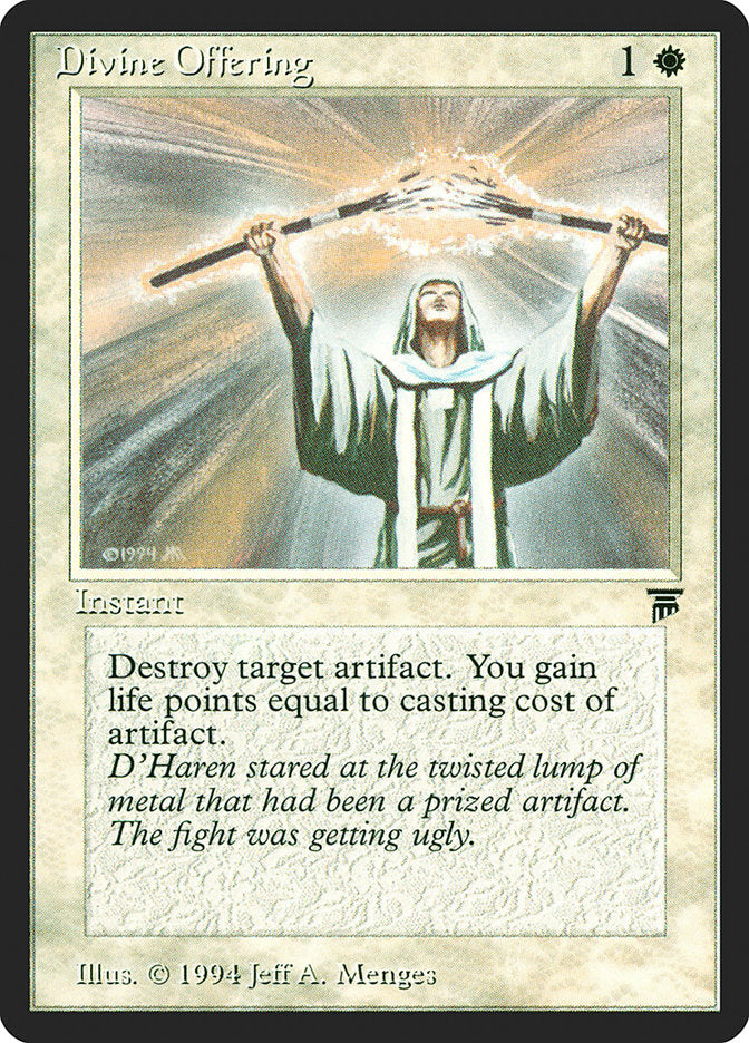 Divine Offering [Legends] - Magic: The Gathering - Card Brawlers | Quebec | Canada |