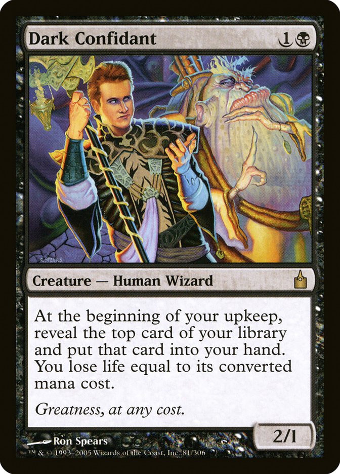 Dark Confidant [Ravnica: City of Guilds] - Magic: The Gathering - Card Brawlers | Quebec | Canada |