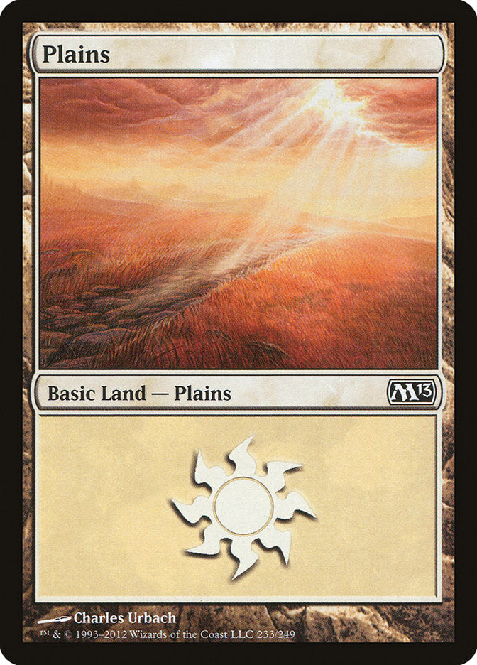 Plains (233) [Magic 2013] - Magic: The Gathering - Card Brawlers | Quebec | Canada |