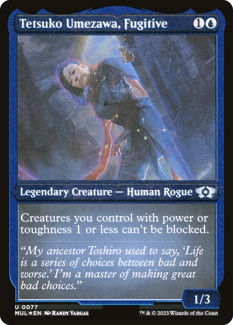 Tetsuko Umezawa, Fugitive (Foil Etched) [Multiverse Legends] - Magic: The Gathering - Card Brawlers | Quebec | Canada |