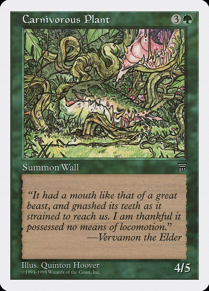Carnivorous Plant [Anthologies] - Magic: The Gathering - Card Brawlers | Quebec | Canada |