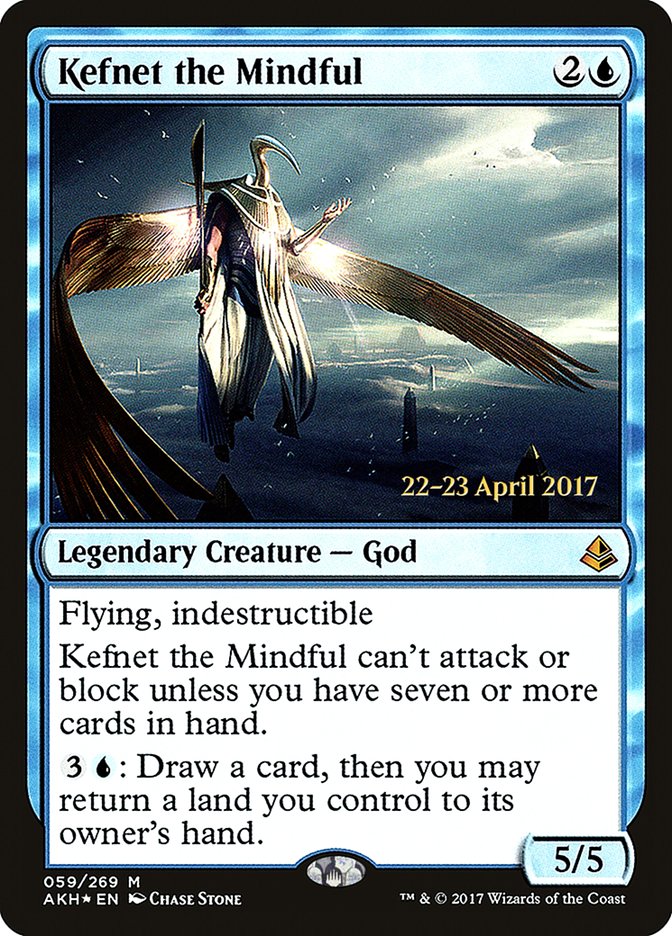 Kefnet the Mindful [Amonkhet Prerelease Promos] - Magic: The Gathering - Card Brawlers | Quebec | Canada |