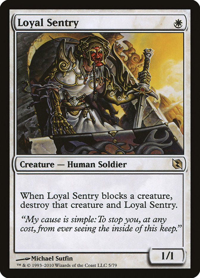 Loyal Sentry [Duel Decks: Elspeth vs. Tezzeret] - Magic: The Gathering - Card Brawlers | Quebec | Canada |