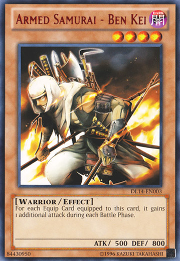 Armed Samurai - Ben Kei (Red) [DL14-EN003] Rare - Yu-Gi-Oh! - Card Brawlers | Quebec | Canada |