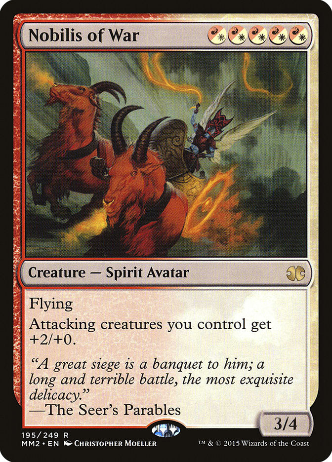 Nobilis of War [Modern Masters 2015] - Magic: The Gathering - Card Brawlers | Quebec | Canada |