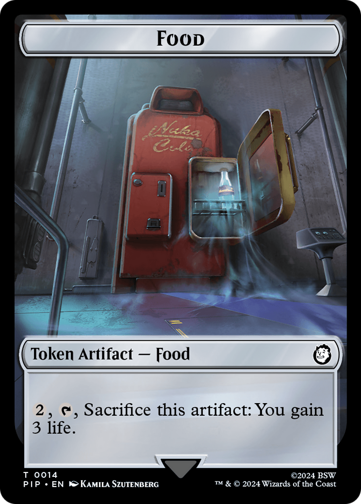 Food (0014) // Soldier (0004) Double-Sided Token [Fallout Tokens] - Magic: The Gathering - Card Brawlers | Quebec | Canada |