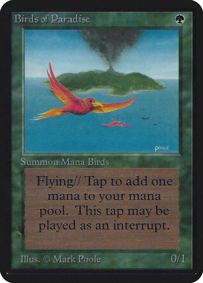 Birds of Paradise [Alpha Edition] - Magic: The Gathering - Card Brawlers | Quebec | Canada |