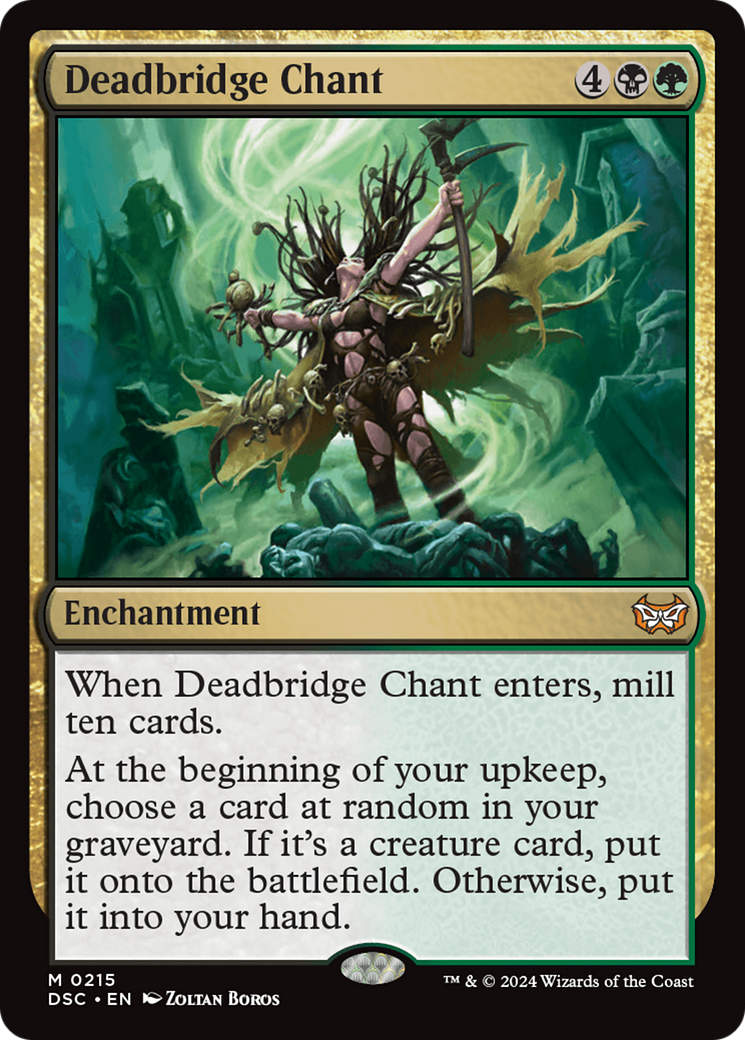 Deadbridge Chant [Duskmourn: House of Horror Commander] - Magic: The Gathering - Card Brawlers | Quebec | Canada |
