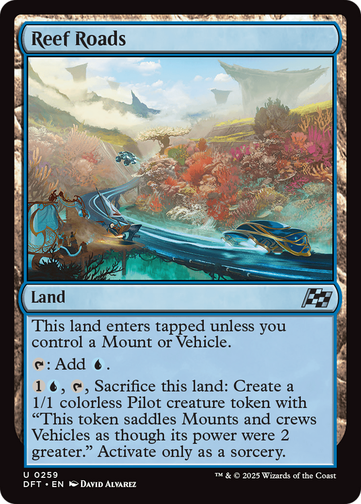 Reef Roads [Aetherdrift] - Magic: The Gathering - Card Brawlers | Quebec | Canada |