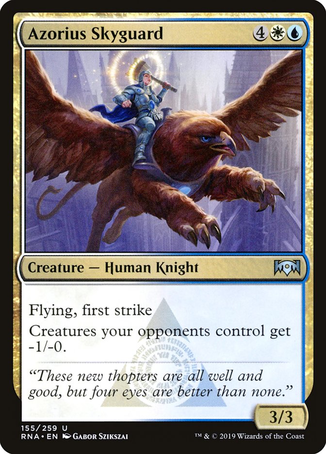 Azorius Skyguard [Ravnica Allegiance] - Magic: The Gathering - Card Brawlers | Quebec | Canada |