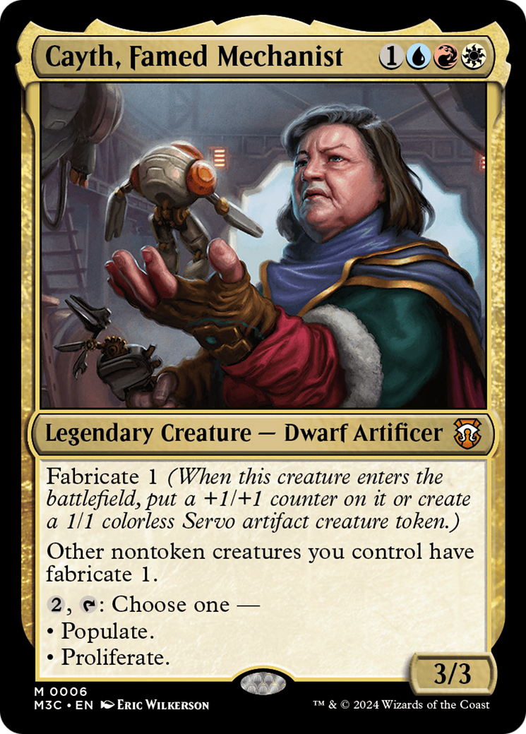 Cayth, Famed Mechanist [Modern Horizons 3 Commander] - Magic: The Gathering - Card Brawlers | Quebec | Canada |