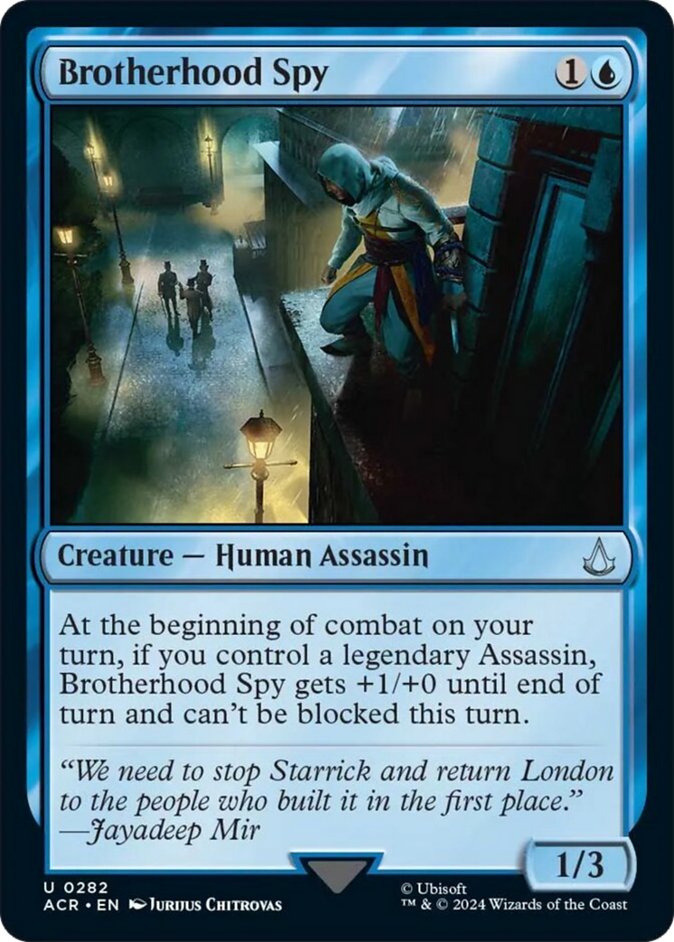 Brotherhood Spy [Assassin's Creed] - Magic: The Gathering - Card Brawlers | Quebec | Canada |