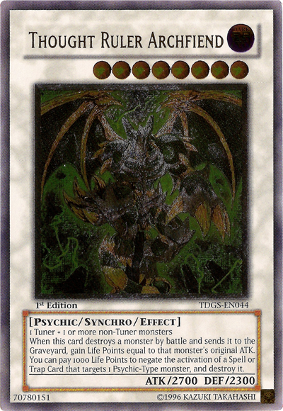 Archfiend du souverain de la pensée (UTR) [The Duelist Genesis] [TDGS-EN044] 