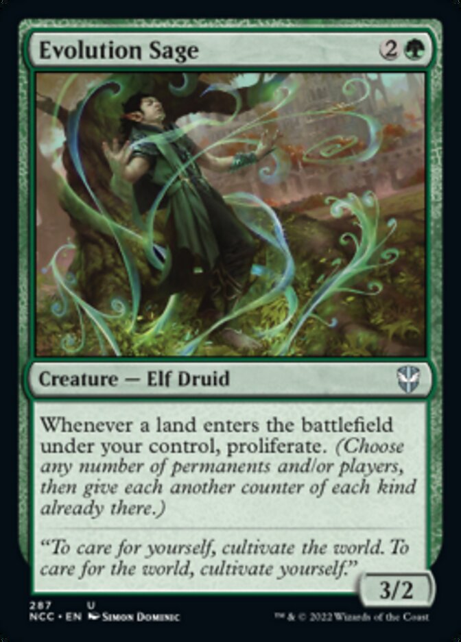 Evolution Sage [Streets of New Capenna Commander] - Magic: The Gathering - Card Brawlers | Quebec | Canada |