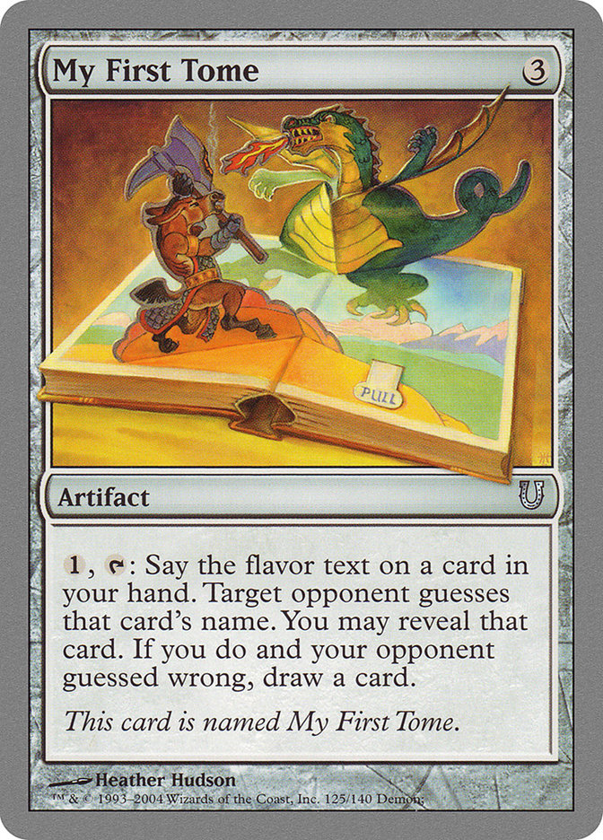 My First Tome [Unhinged] - Magic: The Gathering - Card Brawlers | Quebec | Canada |