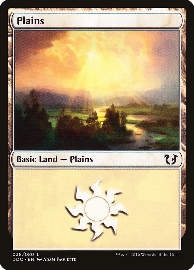 Plains (38) [Duel Decks: Blessed vs. Cursed] - Magic: The Gathering - Card Brawlers | Quebec | Canada |