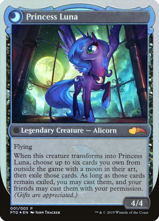 Nightmare Moon // Princess Luna [Ponies: The Galloping] - Magic: The Gathering - Card Brawlers | Quebec | Canada |