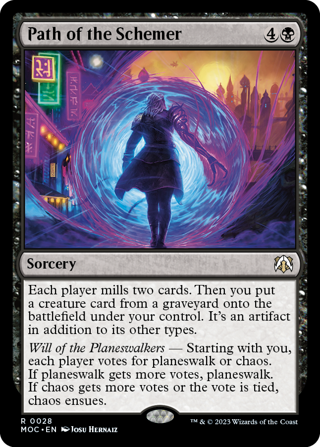 Path of the Schemer [March of the Machine Commander] - Magic: The Gathering - Card Brawlers | Quebec | Canada |