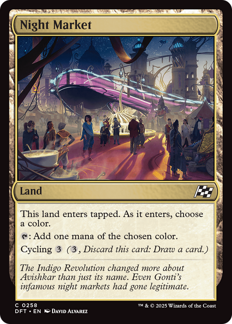 Night Market [Aetherdrift] - Magic: The Gathering - Card Brawlers | Quebec | Canada |