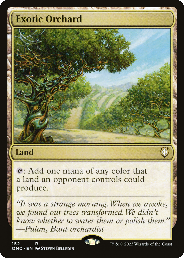Exotic Orchard [Phyrexia: All Will Be One Commander] - Magic: The Gathering - Card Brawlers | Quebec | Canada |