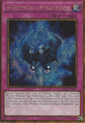 The Phantom Knights of Shade Brigandine [PGL3-EN015] Gold Secret Rare - Yu-Gi-Oh! - Card Brawlers | Quebec | Canada |