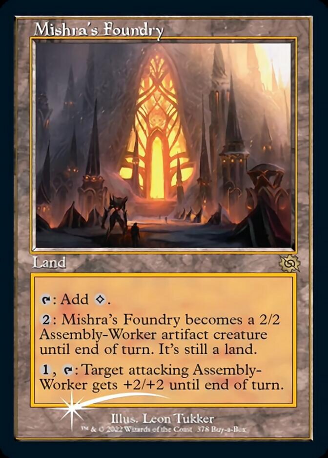 Mishra's Foundry (Retro) (Buy-a-Box) [The Brothers' War] - Magic: The Gathering - Card Brawlers | Quebec | Canada |