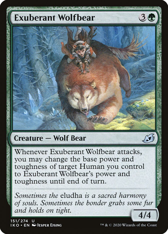 Exuberant Wolfbear [Ikoria: Lair of Behemoths] - Magic: The Gathering - Card Brawlers | Quebec | Canada |