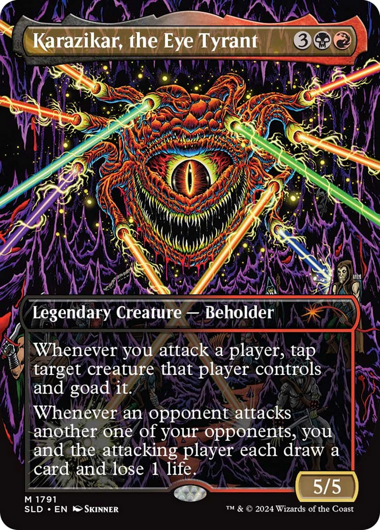 Karazikar, the Eye Tyrant (Rainbow Foil) [Secret Lair Drop Series] - Magic: The Gathering - Card Brawlers | Quebec | Canada |