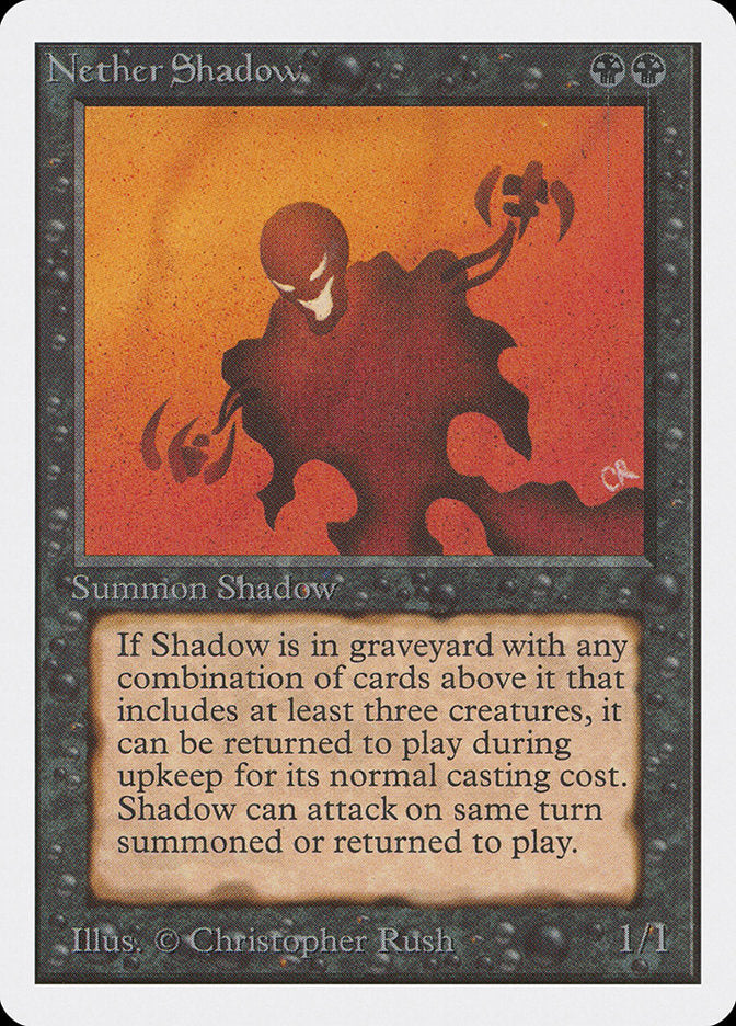 Nether Shadow [Unlimited Edition] - Magic: The Gathering - Card Brawlers | Quebec | Canada |