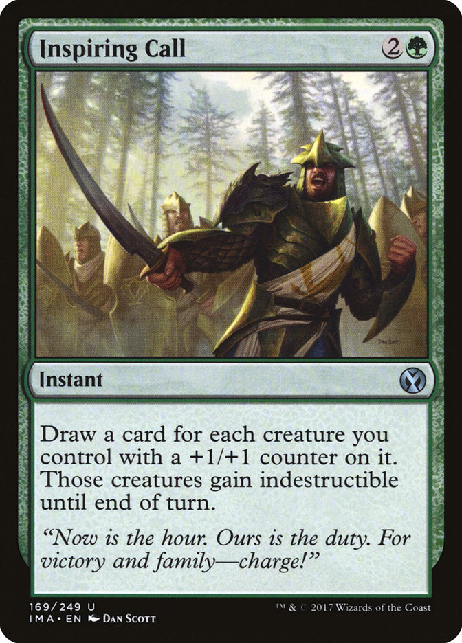 Inspiring Call [Iconic Masters] - Magic: The Gathering - Card Brawlers | Quebec | Canada |
