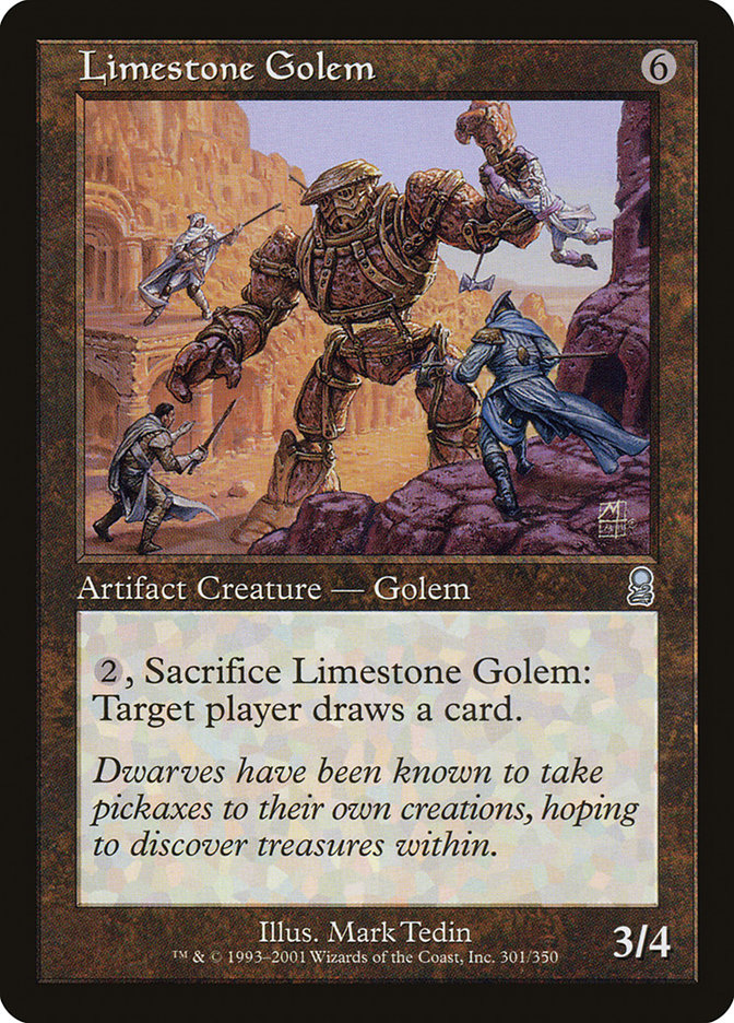 Limestone Golem [Odyssey] - Magic: The Gathering - Card Brawlers | Quebec | Canada |