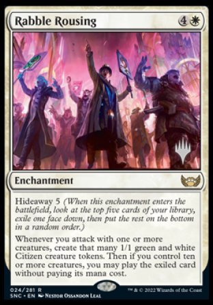 Rabble Rousing (Promo Pack) [Streets of New Capenna Promos] - Magic: The Gathering - Card Brawlers | Quebec | Canada |