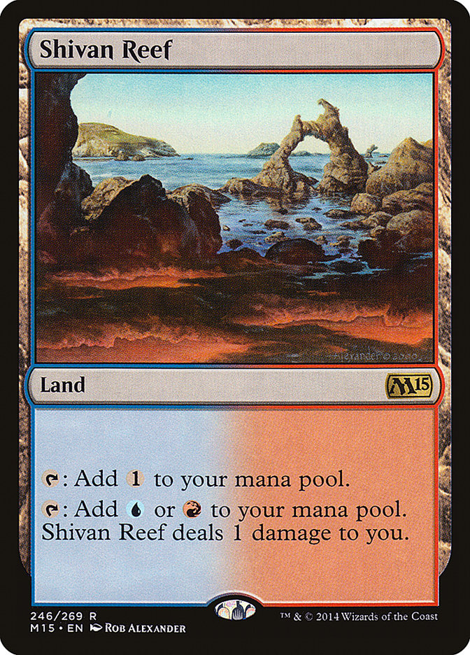 Shivan Reef [Magic 2015] - Magic: The Gathering - Card Brawlers | Quebec | Canada |
