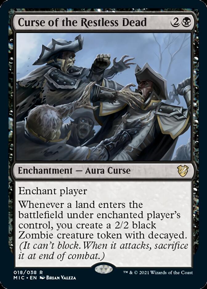Curse of the Restless Dead [Innistrad: Midnight Hunt Commander] - Magic: The Gathering - Card Brawlers | Quebec | Canada |