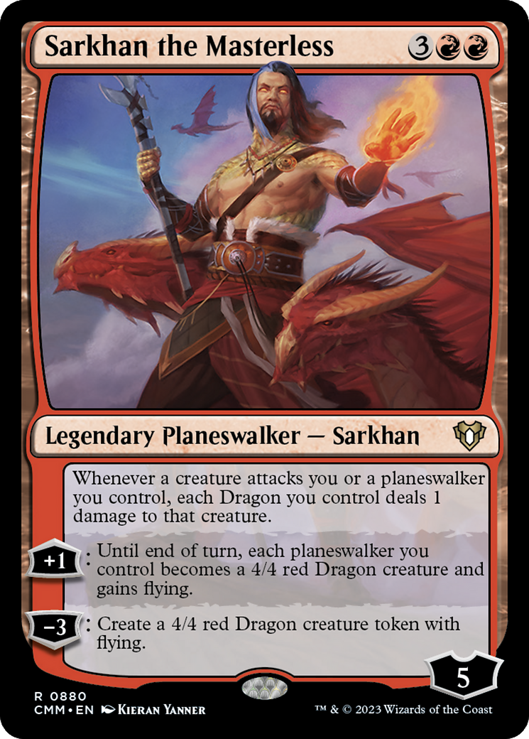 Sarkhan the Masterless [Commander Masters] - Magic: The Gathering - Card Brawlers | Quebec | Canada |