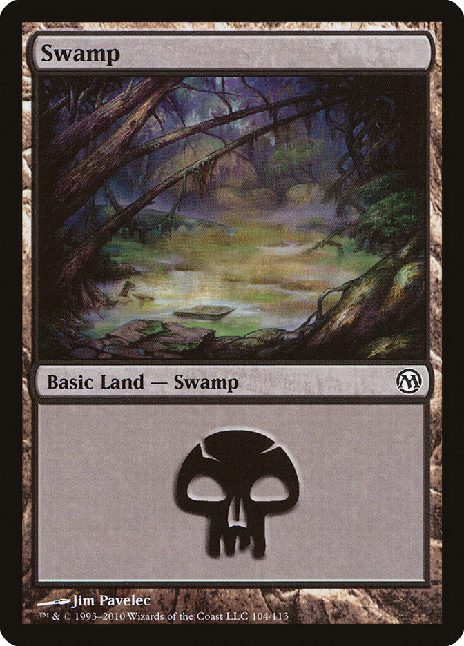Swamp (104) [Duels of the Planeswalkers] - Magic: The Gathering - Card Brawlers | Quebec | Canada |