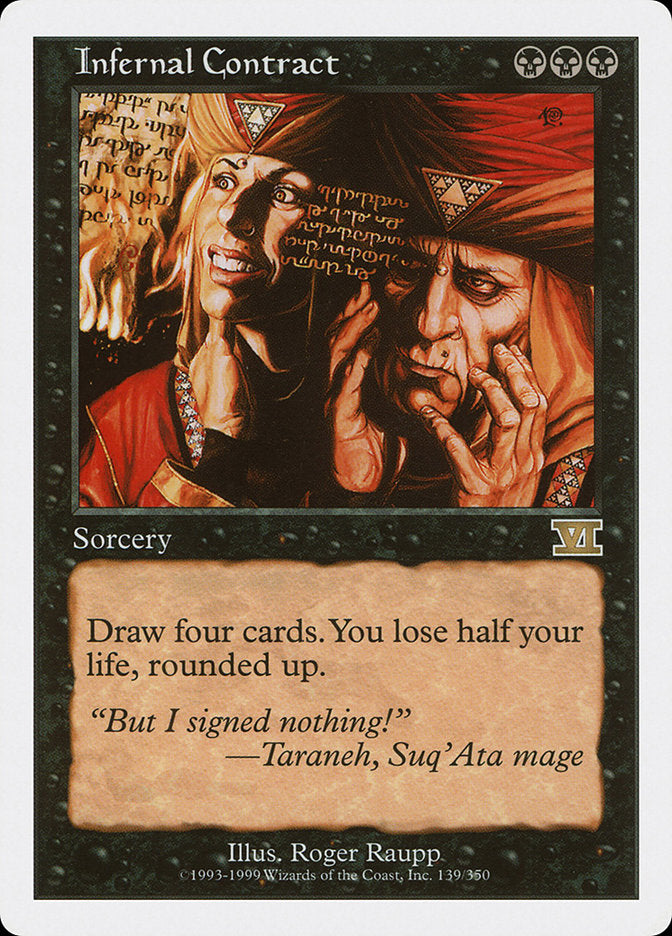 Infernal Contract [Classic Sixth Edition] - Magic: The Gathering - Card Brawlers | Quebec | Canada |