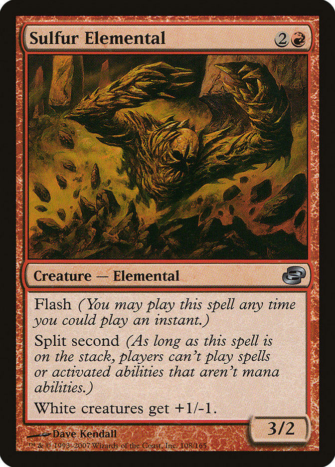 Sulfur Elemental [Planar Chaos] - Magic: The Gathering - Card Brawlers | Quebec | Canada |