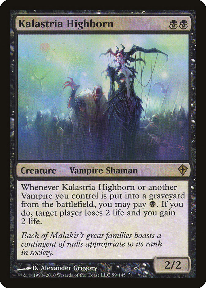 Kalastria Highborn [Worldwake] - Magic: The Gathering - Card Brawlers | Quebec | Canada |